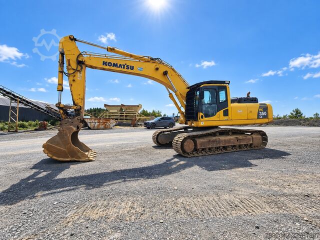 Chain excavator KOMATSU PC 350-8
