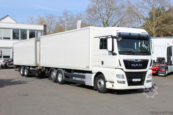 Kühlkoffer-LKW MAN TGX 26.460 CS 850 Retarder  Schlafkabine  ZUG !