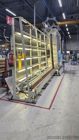 Vertikale Glaswaschmaschine Polyglass LV2500-6