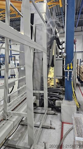 Vertikale Glaswaschmaschine Polyglass LV2500-6