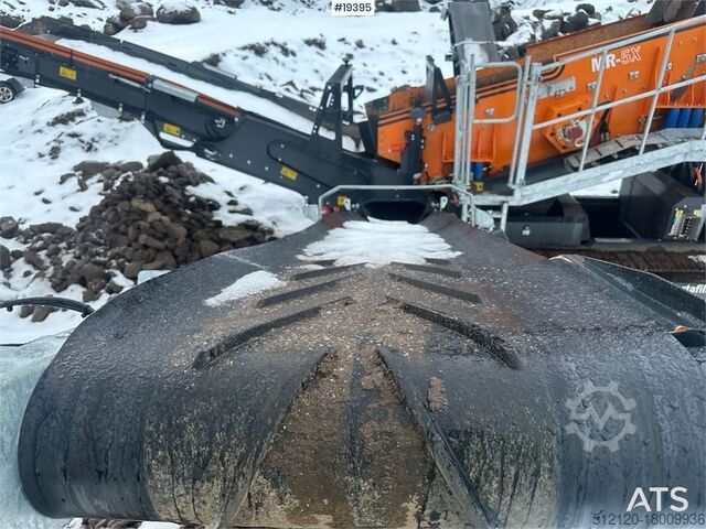 Siebanlage Portafill MR-5 quarry sieve w/ extra cloths. WATCH VIDEO.