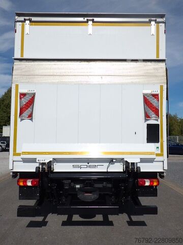 Flatbed truck MERCEDES-BENZ 1330 L Atego4 Pritsche 7,2m/LBW/Edscha/AHK/Klima