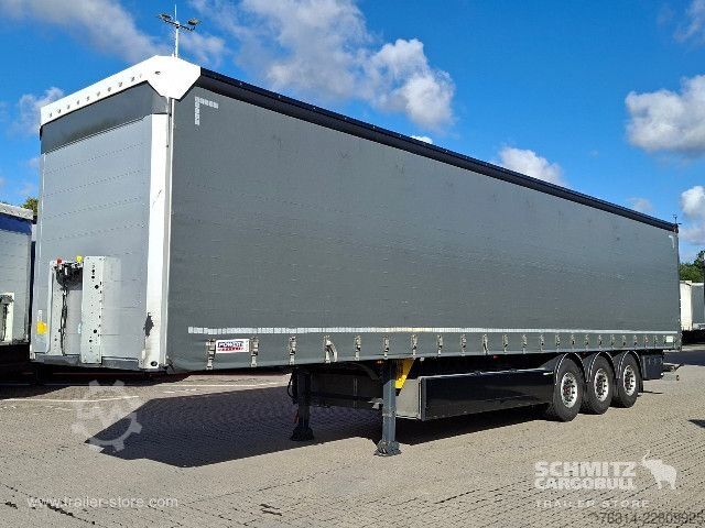 Open semitrailer with tarp Berger Curtainsider Standard Getränke