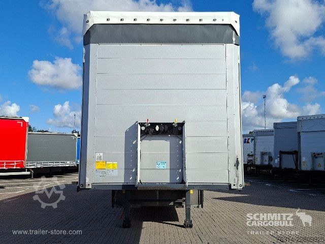 Open semitrailer with tarp Berger Curtainsider Standard Getränke