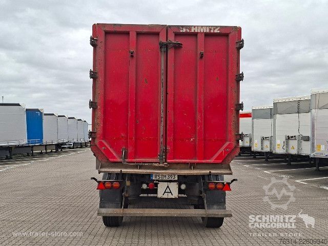 Tipper semitrailer Schmitz Cargobull Kipper Stahlrundmulde 53m³