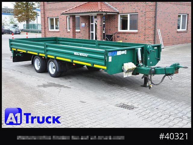 Tieflader Anhänger MUELLER-MITTELTAL ETU-TA 13.5 Tandem, Twistlock, Container