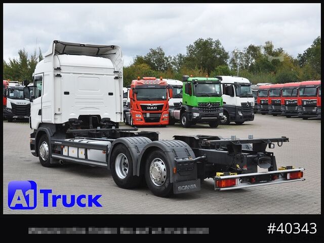 Wechselfahrgestell LKW SCANIA R400, BDF, 7,45, Retarder, 2x Kraftstofftank,