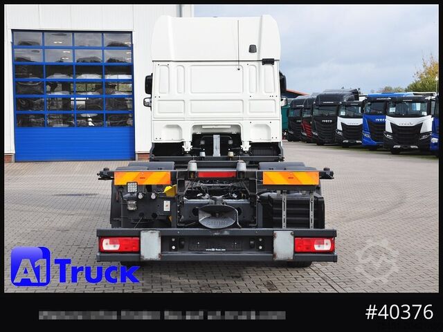 Wechselfahrgestell LKW DAF DAF XF 480 FAN SSC Intarder, Lenkachse Standlklima