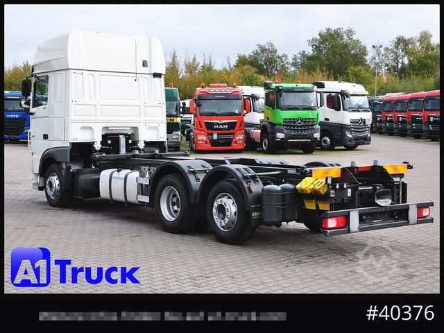 Wechselfahrgestell LKW DAF DAF XF 480 FAN SSC Intarder, Lenkachse Standlklima