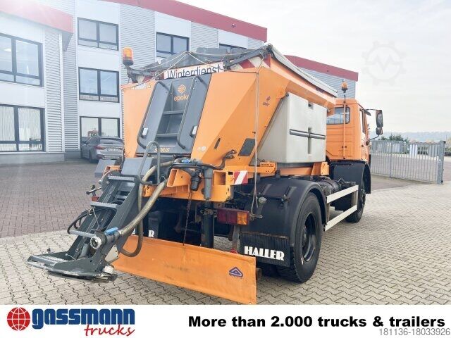 Kehrmaschine Mercedes-Benz 1617 C 4x2, Winterdienstausstattung