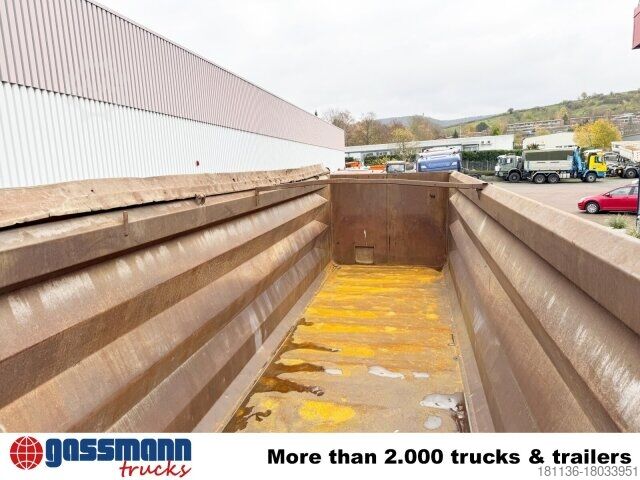 Kipper Auflieger  LÜCK SKF 35, Stahlmulde ca. 37m³, Liftachse