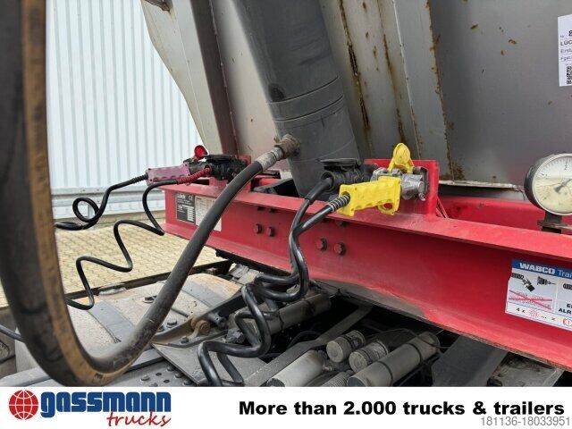 Kipper Auflieger LÜCK SKF 35, Stahlmulde ca. 37m³, Liftachse