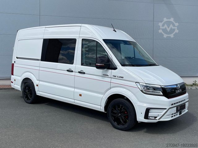 High top van MAN TGE 3.200 L3H3 MIXTO 4x4 Individual S ACC STANDH