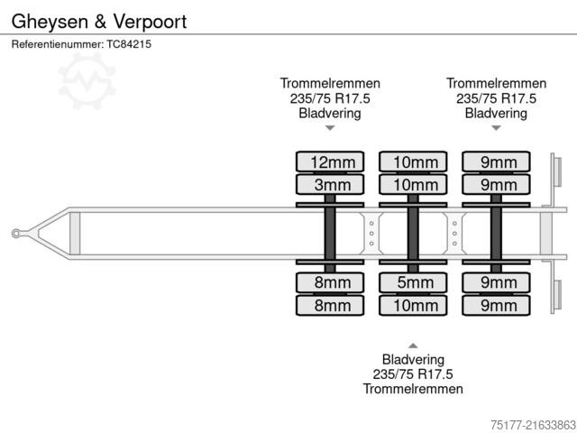 Low loader Gheysen & Verpoort 