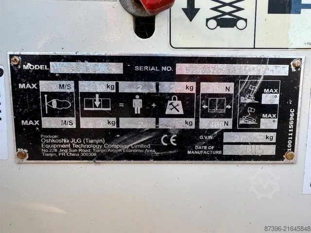 Scissor lift JLG 2646ES Hoogwerker Schaarhoogwerker