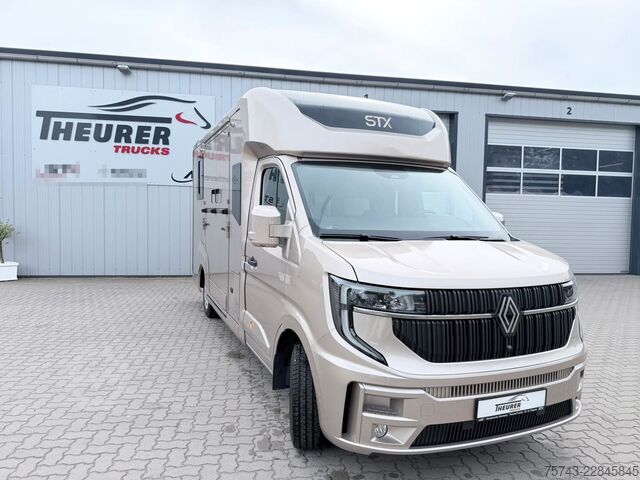 Livestock transporter RENAULT Master STX 5 Sitzer Haras ex. Lang