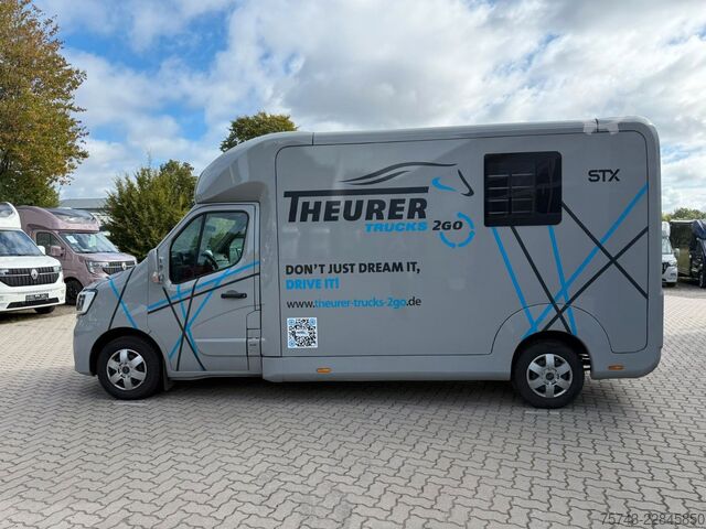 Livestock transporter RENAULT Master STX 3 Sitzer  Haras / Hengste