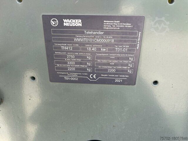 Hofschlepper Weidemann T4512