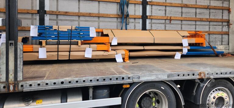 Pallet TOTAL-REGAL 10 x 13,7 m lang, 5 m hoch 50 Rahmen, 240 Traversen (3300) 3,25 t