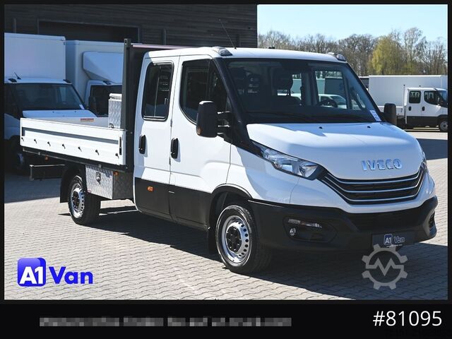 Pick-up van IVECO Daily 35S16 Pritsche Doka, Klima, AHK, 3,0 Liter