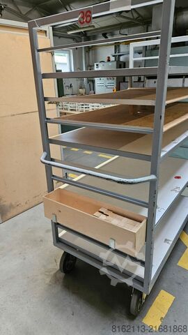 Industrial warehouse trolley  