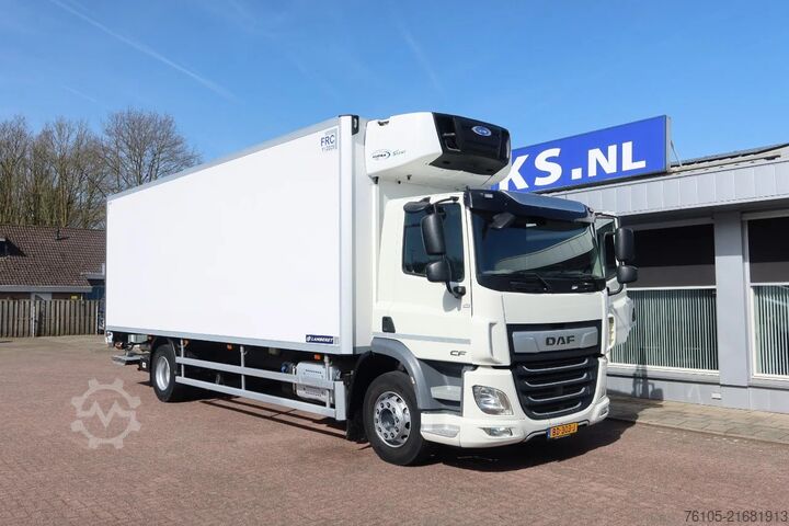 Kühl-/Tiefkühltransport DAF CF 320 FA Koel/Vriezen Carrier supra 1150 Silen...
