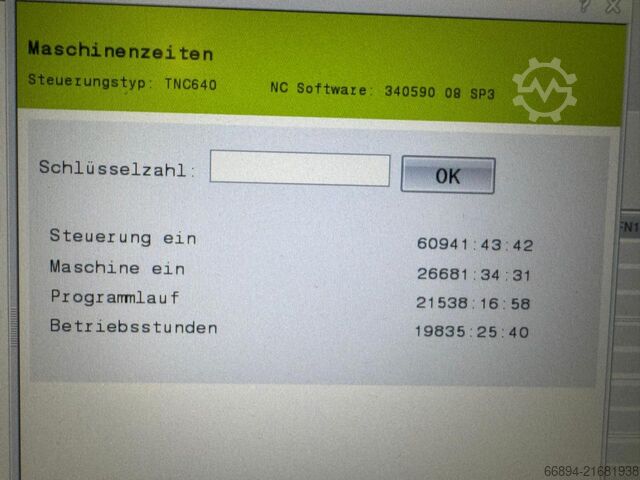 Universal-Bearbeitungszentrum DMG MORI DMC 65 MonoBlock mit RS3