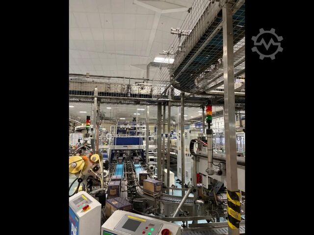 Used KRONES  glass bottling line - 18000 BPH Gassner 