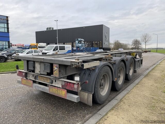 Container transport Groenewegen 30CC-14-27 20/30 FT Tank / ADR / Lift-Axle / NL...