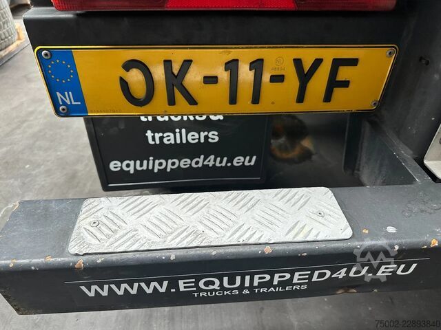 Containertransport Van Hool 20FT ADR CHASSIS / empty weight 3.300kg / SAF D...