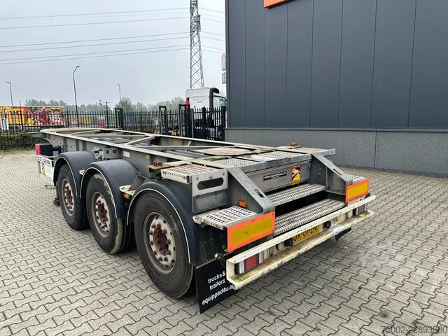 Containertransport Van Hool 20FT ADR CHASSIS / galvanized / MB DISC / 2x li...