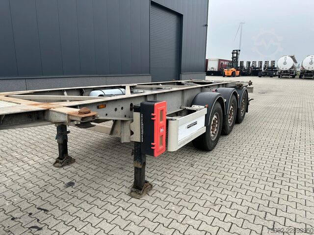 Containertransport Van Hool 20FT/30FT ADR CHASSIS / galvanized / discbrakes...