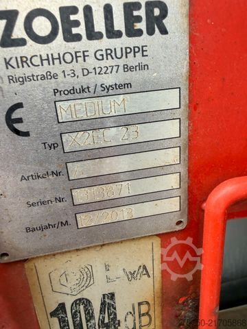 Garbage truck MAN 26.320 6x2 Zoeller Medium X2EC 23