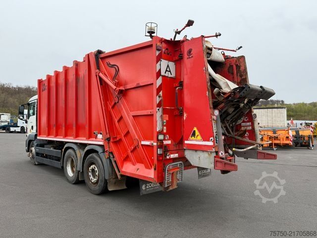 Garbage truck MAN 26.320 6x2 Zoeller Medium X2EC 23