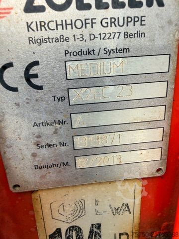 Garbage truck MAN 26.320 6x2 Zoeller Medium X2EC 23