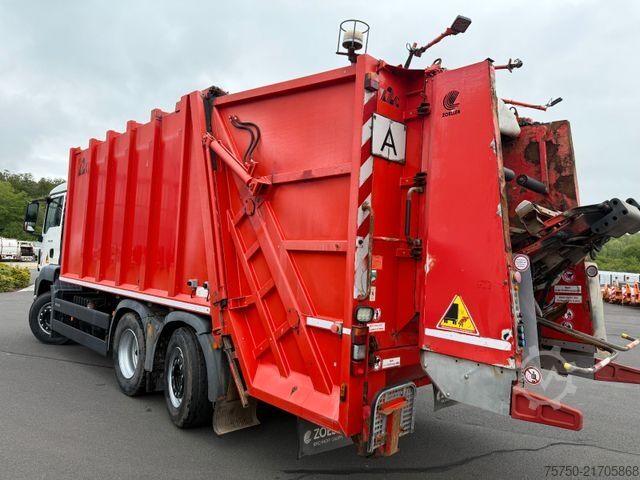 Garbage truck MAN 26.320 6x2 Zoeller Medium X2EC 23