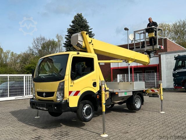Truck-mounted work platform RENAULT 120 DXI Palfinger Steiger P260B 26m 2x Korb