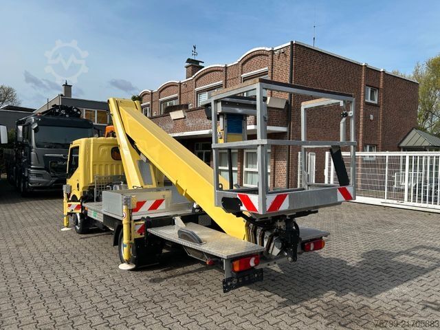 Truck-mounted work platform RENAULT 120 DXI Palfinger Steiger P260B 26m 2x Korb