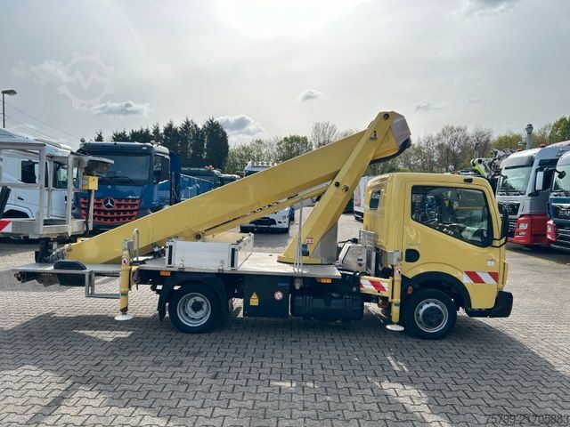 Truck-mounted work platform RENAULT 120 DXI Palfinger Steiger P260B 26m 2x Korb