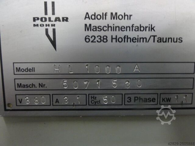 Stack lift Polar HL 1000 A