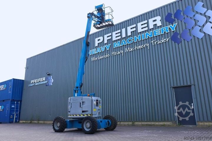 Gelenkteleskoparbeitsbühne Genie Z34/22 Diesel, 4x4 Drive, 12.6m Working Height, 6.