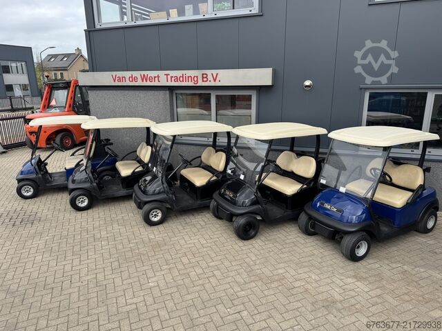 Golf cart CLUBCAR PRESEDENT 2-seater Golfcar Golfcart 2007 with charger CLUBCAR PRESEDENT 2 zitter Golfkar Golfcart 2007 Met Lader