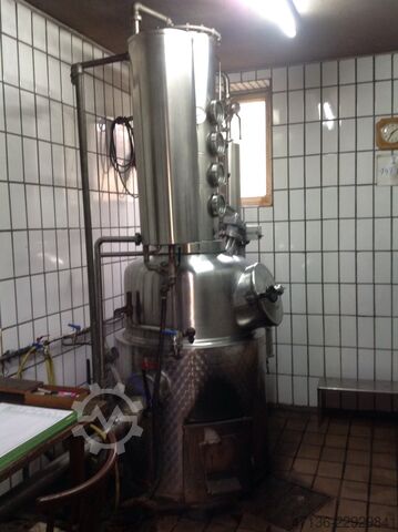Distillieranlage 150 lt. Blase Kothe K800