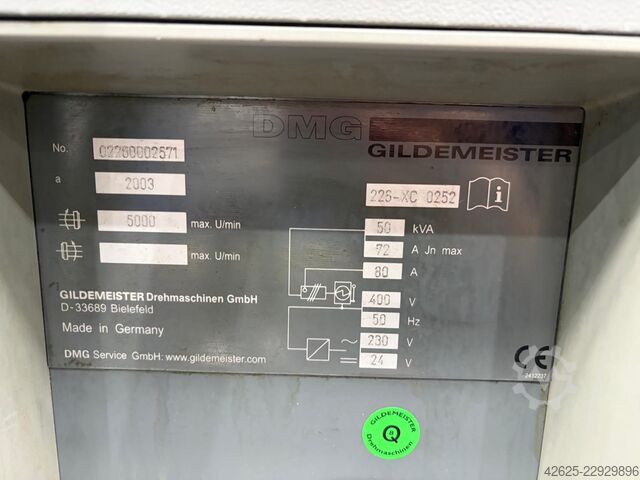 CNC-Dreh- und Fräszentrum Gildemeister CTX 420 Linear