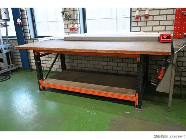 Industrial workbenches, 2 types  Industrial Workbench