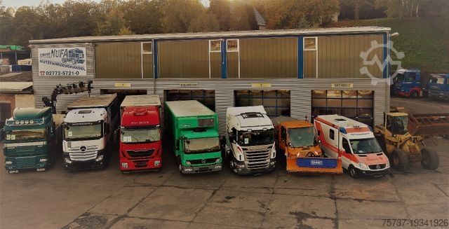 Wechselfahrgestell LKW MAN 15.290 + Anhänger AWL