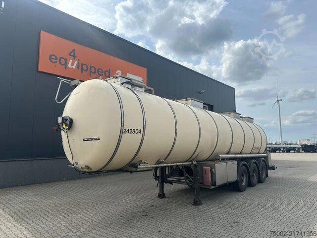 Food tanker Feldbinder LEBENSMITTEL / LEVENSMIDDELEN / FOOD / 33.500L ...