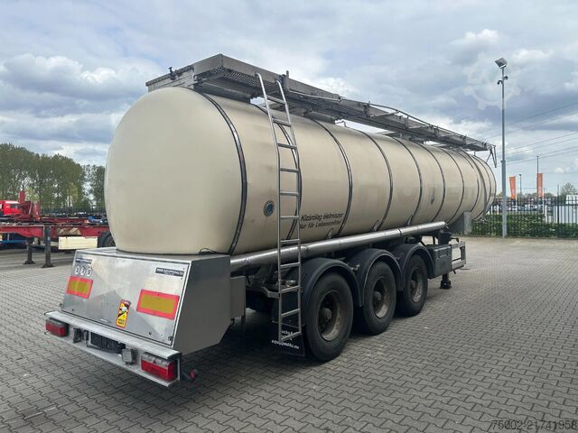 Food tanker Feldbinder LEBENSMITTEL / LEVENSMIDDELEN / FOOD / 33.500L ...