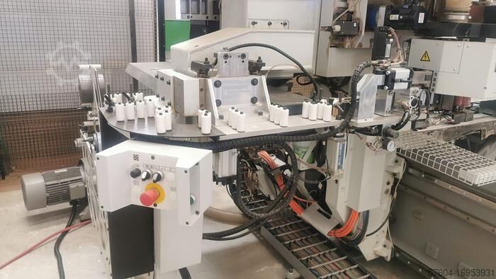 Bearbeitungszentrum mit Kantenanleinung Biesse Rover A Edge 1632
