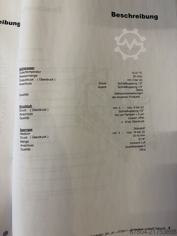 Vacuum pump OERLIKON LEYBOLD VACUUM SP 630 F incl. ATEX